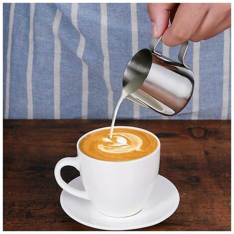 Milk Frother Handheld, Rechargeable Whisk Drink Mixer for Coffee with Art Stencils, Coffee Mixer for Cappuccino, Hot Chocolate Match, Frappe, Hot