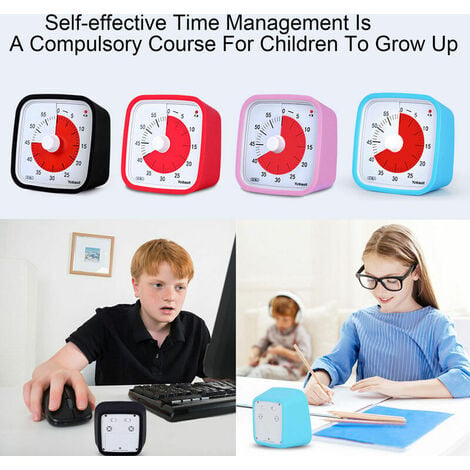 Visual Timer, Classroom Classroom Timer, Countdown Timer for Kids and  Adults, Time Management Tool for Teaching