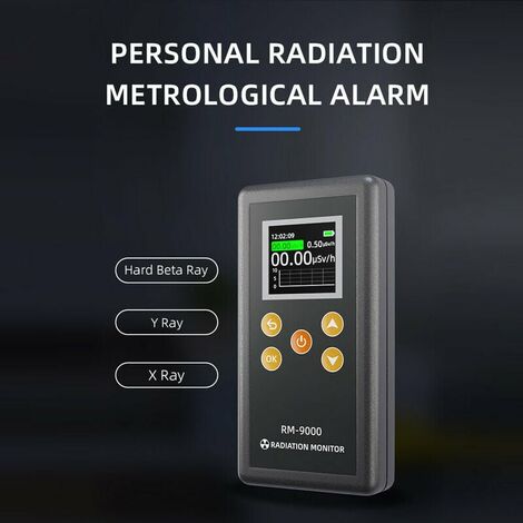 NR-750 Handheld Portable Nuclear Radiation Detector, Geiger Counter β Y  X-ray Detection