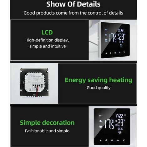 10A/16A Temperature Controller Electric Oven Thermostat Hole Oven