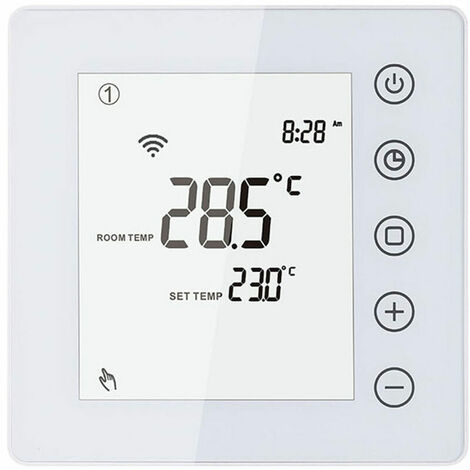 Digital Floor Heating Indoor Thermostat 220V LCD Programmable Heating Controller