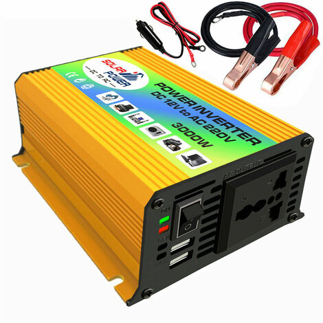 Power Inverter Modified Sine Wave Dc 12v To Ac 230v For Makita Battery Mo