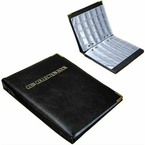 480 Pockets Coin Collection Album, Leather Coin Album, Paris Mint