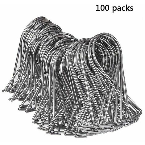 100 Pack Ceiling Hook Clips T Bar