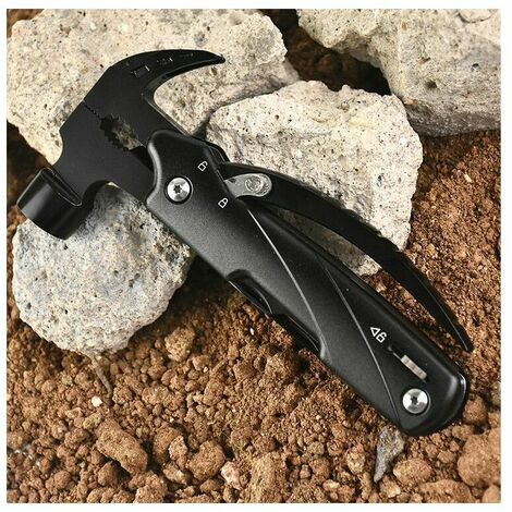 Survival Kit 34 in 1,Stocking Stuffers Camping Accessories Survival Gear  Outdoor Multi-Tool Gifts for Men Women