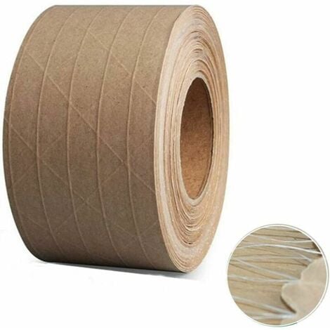 2 Inch, Eco-Friendly Kraft Brown Paper Tapes, 50 Meters