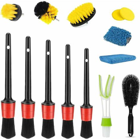 17pcs Car Cleaning Kit, Pink Car Interior Detailing Kit with High Power  Handheld Vacuum, Detailing Brush Set, Windshield Cleaner, Cleaning Gel,  Complete Car Cleaning Supplies for Women - Staging Magnificent