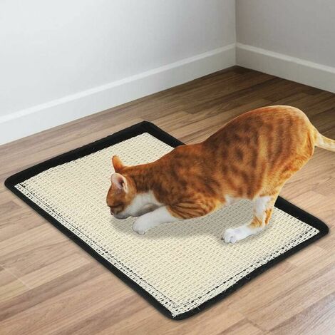 Cat Scratching Mat Natural Sisal Protector for Sofa, Chair, Desk Legs