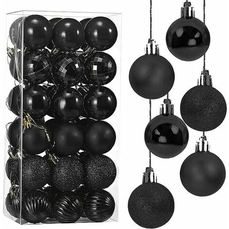 christmas ball black