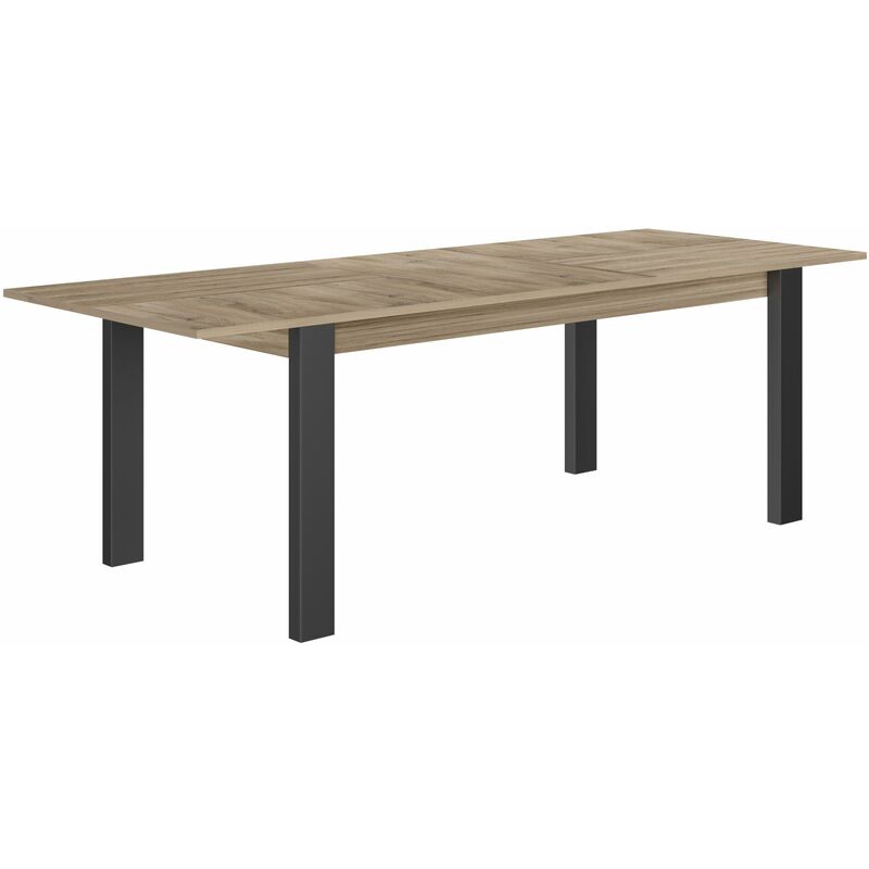 Sans Marque Table Pliante - Rectangulaire - MDF - 140*90 cm - Noir