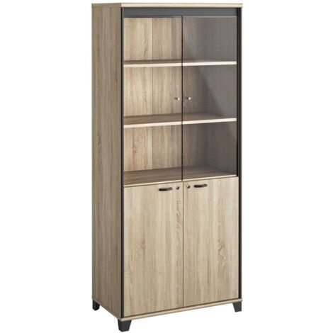 CALICOSY - Armoire portes vitrées Fabrication Française - MAMBO (1/2)
