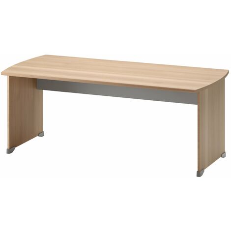 Table bureau pieds panneaux (1/2)