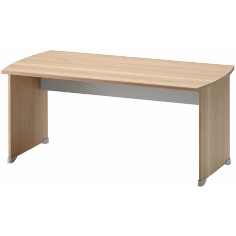 Table bureau pieds panneaux (1/2)