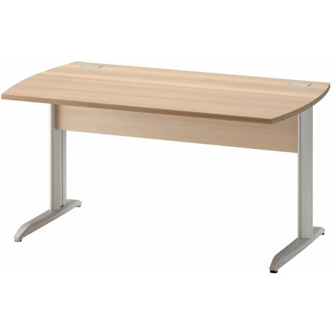 Table bureau pieds métal (1/2)