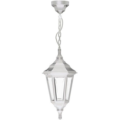 Suspensión clásica CLIC-CLAC 6 IP44 E27 42W Blanco (1/2)