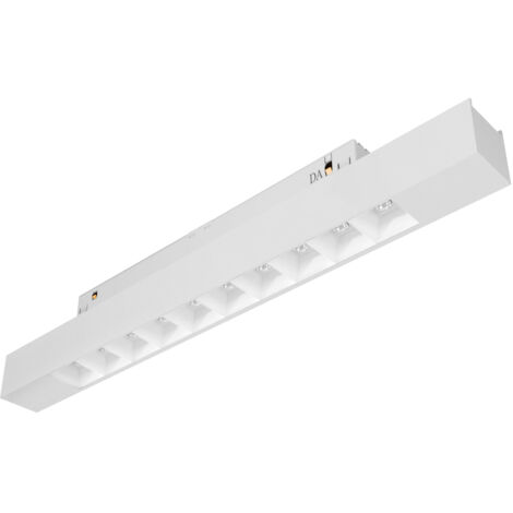 Proyector carril 48V CRETE2 LED SMD 15W 1500lm CRI90 2700K 36º Blanco (1/5)