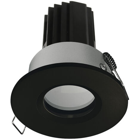 Empotrable techo PALMA Fijo redondo IP65 LED COB 15.60W 2028lm(1416lm) CRI90 3000K 18º Negro (1/2)