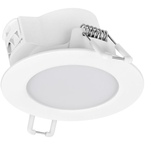 Empotrable techo KRAO IP65 LED SMD AC 6.50W 570lm/630lm/630lm CRI80 2700K/3000K/4000K 100º Blanco (1/5)