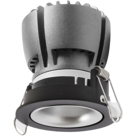 Empotrable techo NOK1 Fixed LED COB 7W 675lm CRI80 3000K 40º - Negro (1/3)