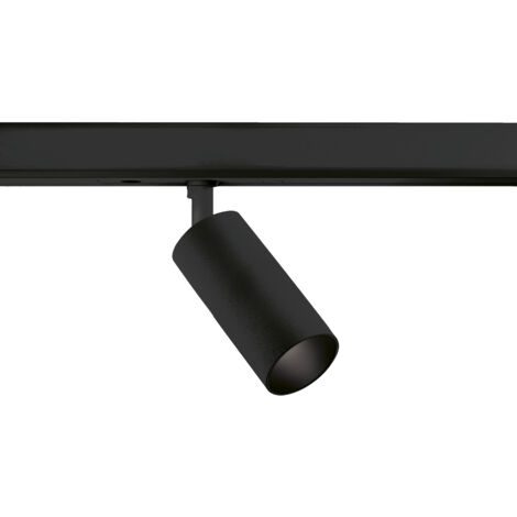 Proyector carril 48V tilt GRETA DALI LED COB 21W 2350lm(1532lm) CRI90 3000K 17º Negro (1/3)