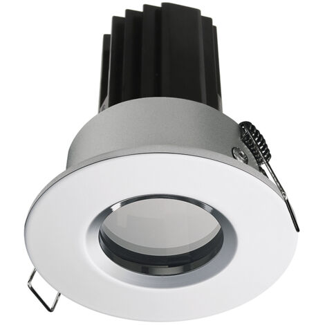 Empotrable techo PALMA Fixed Round IP65 DALI LED COB 10.10W 1031lm(792lm) CRI97 4000K 28º Inox (1/2)