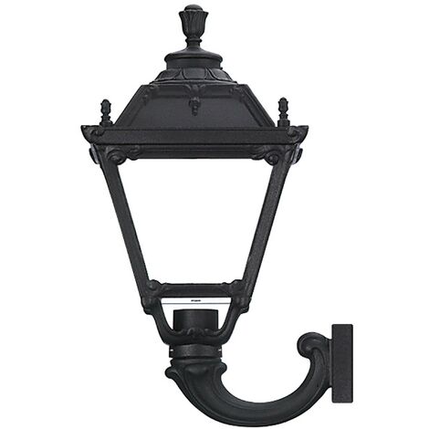 Aplique clásico INDURA MEDIUM 4 IP55 E27 42W Negro (1/4)