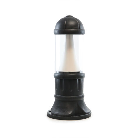 Baliza SAURO IP55 GX53 LED T2 10W 1190lm/1290lm/1210lm CRI80 3000K/4000K/6500K 500mm Negro