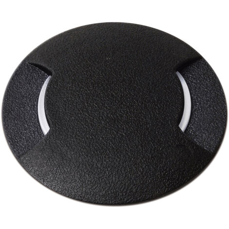 Empotrable suelo 2 emisión BELGRADO-12 IP67 GX53 LED T2 3W 405lm/410lm/410lm CRI80 3000K/4000K/6500K up-down Negro