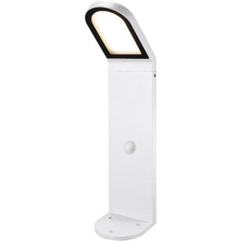 Baliza CASTELLO IP54 LED SMD 9W 711lm CRI80 3000K 103º Crepuscular,Movimiento 495mm Blanco