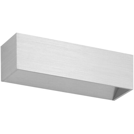 Aplique RETT Medium LED SMD 8W 790lm CRI80 3000K up-down Aluminio cepillado (1/5)