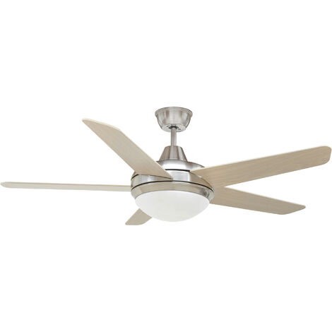 Ventilador VENTO LED SMD 17W 1700lm(1020lm) CRI80 3000K Madera haya (1/5)