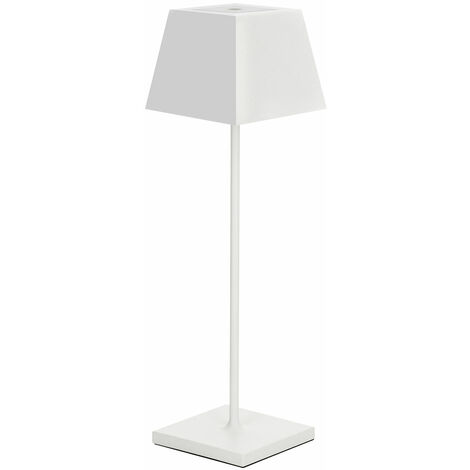 Portátil LITTA Square IP54 Touch dimming LED SMD 2.20W 200lm(150lm) CRI80 3000K 45º microUSB Blanco