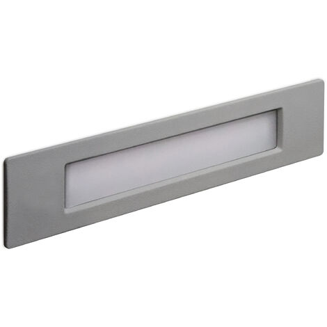Empotrable pared WIND IP55 R7s LED Bulb 11W 1000lm/1130lm/1060lm CRI80 2700K/4000K/6500K Gris