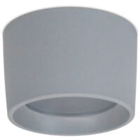 Plafón MIST IP55 GX53 LED T2 10W 1190lm/1290lm/1210lm CRI80 3000K/4000K/6500K Gris
