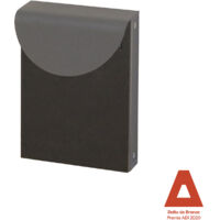 Baliza DION IP65 LED SMD 8.50W 1500lm(558lm) CRI80 3000K 120º 250mm Neolith Nero Zimbabwe