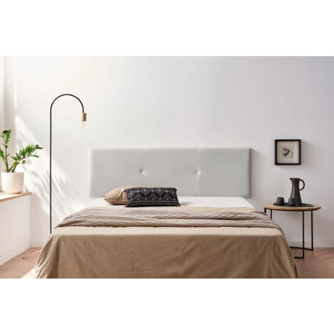 Tête de Lit Tapisée ALMA Simili cuir 160x50x5 cm - Moonia (1/3)