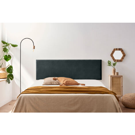 Tête de Lit Tapisée NOVA Aqualine 100x50x5 cm - Moonia
