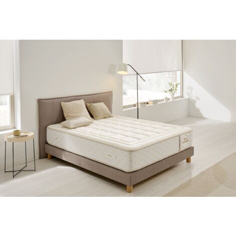 Matelas Mousse à memoire de forme Eco Nature Memory Foam - 140X190 cm - Moonia (1/5)