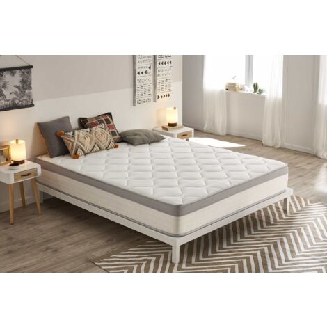 Matelas Spring Max Ressorts Emsachés 22cm, 135 X 190cm - Moonia