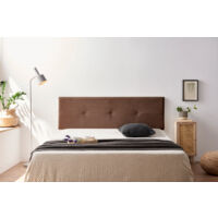 Tête de Lit Tapisée NAPOLI Aqualine 130x50x5 cm - Moonia