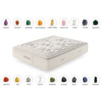 Matelas Mousse à memoire de forme Biocrystal Selenium 27 - 150X190 cm - Moonia