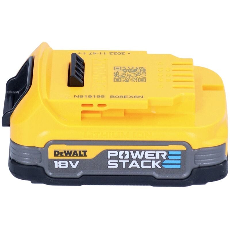 Batterie 18 V 1,7Ah POWERSTACK DEWALT : Ref. DCBP034-XJ