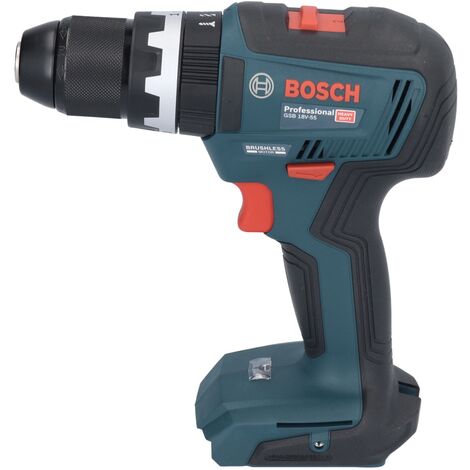Bosch GSB 18V-55 Professional Akku Schlagbohrschrauber 18 V 55 Nm Brushless + Koffer - ohne Akku, ohne Ladegerät