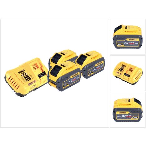 DeWalt DCB 118 Y3 Akku Starter Set 18 V / 54 V 3x XR FLEXVOLT Akku 12 Ah + Ladegerät (1/5)