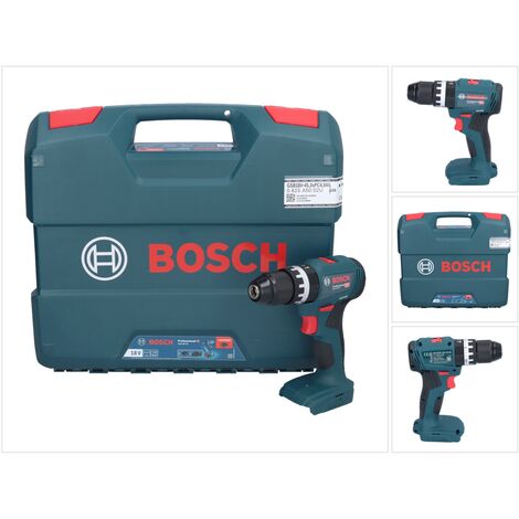 Ladegerät Bosch GSB 18V-45 - 45 Schlagbohrschrauber Brushless V Akku ohne ohne Professional + 18 L-Case Nm Akku,