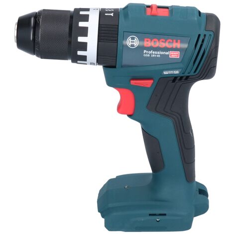 Ladegerät Bosch GSB 18V-45 - 45 Schlagbohrschrauber Brushless V Akku ohne ohne Professional + 18 L-Case Nm Akku,