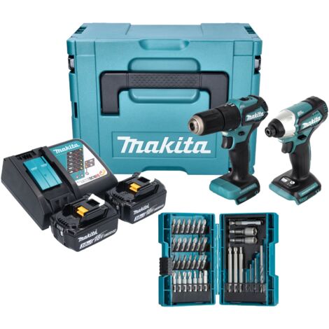 Makita Dlx Jx Akku Kombo Kit V Mit Dhp Nm Dtd