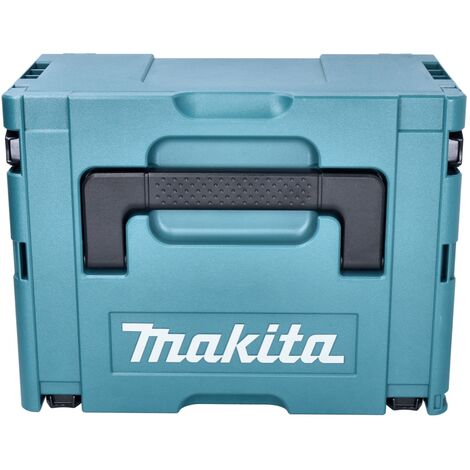 Makita DJS 200 G1J Akku 1x Makpac Brushless - Blechschere ohne 6,0 + + Ladegerät 2,0 mm V 18 Akku Ah