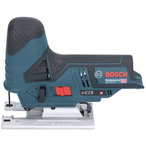 Bosch GST 12V-70 mm - ohne 1x Professional 70 Ladegerät Akku V Stichsäge 6,0 12 Ah + Akku