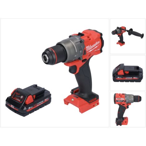 Milwaukee M18 FPD3-301 Akku Schlagbohrschrauber 18 V 158 Nm Brushless + 1x Akku 3,0 Ah - ohne Ladegerät